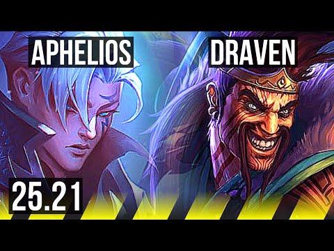 APHELIOS & Nautilus vs DRAVEN & Alistar (ADC) | KR Master | 25.21