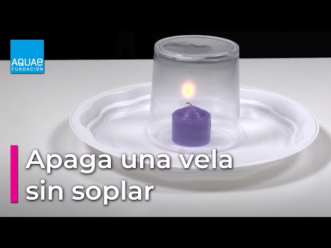 Apaga una VELA sin SOPLAR | Experimentos