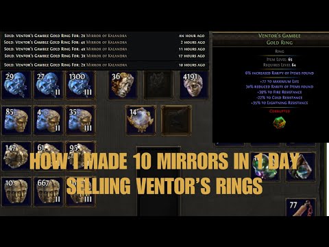 How I Made 10 Mirrors in 24 Hours With One Simple Ring POE2 - 0.4