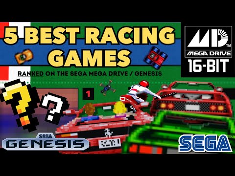 5 BEST Racing Games on the SEGA Genesis & Mega Drive!!!