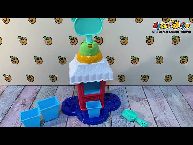 Набор массы для лепки  Lanson Toys Машинка для попкорна 10цв 14предметов - видео