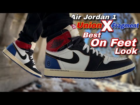 Jordan 1 Union x Fragment “Varsity Red” - Amazing On Feet Look 