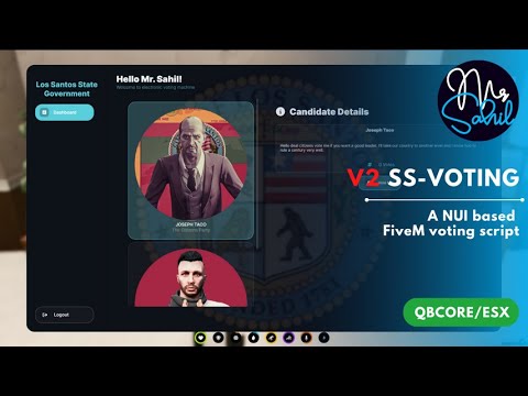 [ESX/QBCore] FiveM Voting Script with UI | QBCore Voting Script | ESX Voting Script thumbnail 5