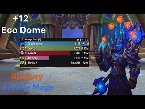 4p gaming finally! | Eco Dome +12 | Arcane Mage | War Within Season 3