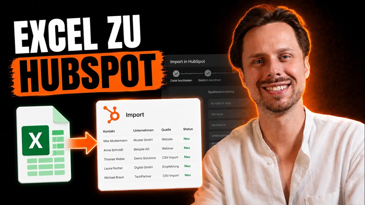 HubSpot Import richtig vorbereiten: So vermeidest du Datenchaos