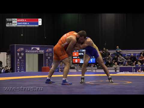 ЧР-20. ГР-82. ЧЕТВЕРТЬФИНАЛ.  АКИЕВ АДЛАН (КРА) - ХАКУЛОВ АКУЛОВ (КБР)