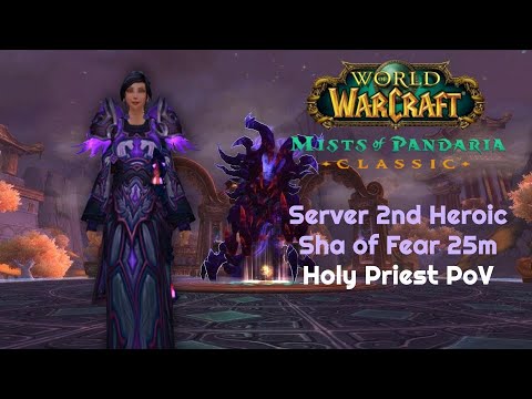 Server 2nd Heroic Sha of Fear 25m - Holy Priest PoV | Terrace of Endless Spring