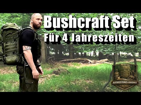 Savotta Kantamus 40L mit 4 Jahreszeiten Bushcraft Setup