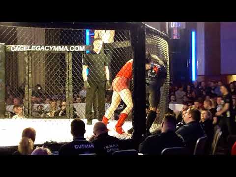 Cage legacy 6  Emil Piatek "IRONSIDE" vs Arron Daniels