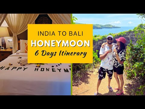 Bali Honeymoon Itinerary | Bali Itinerary 6 days | Bali 6 days Honeymoon from India