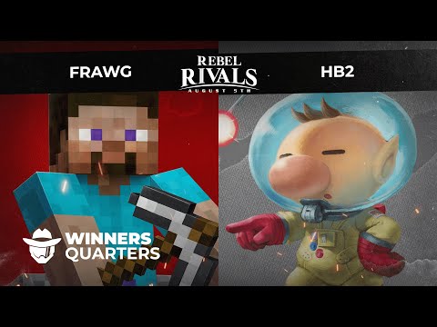 frawg (Steve) vs Hb2 (Olimar) | Winners Quarters | Rebel Rivals 9