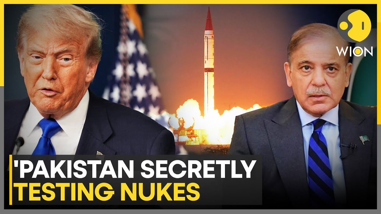 U.S. President Donald Trump Says Pakistan, China, Russia Conducting Secret Nuke Tests | WION