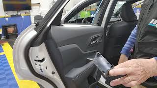 2023 Toyota crown door panel sweep removal