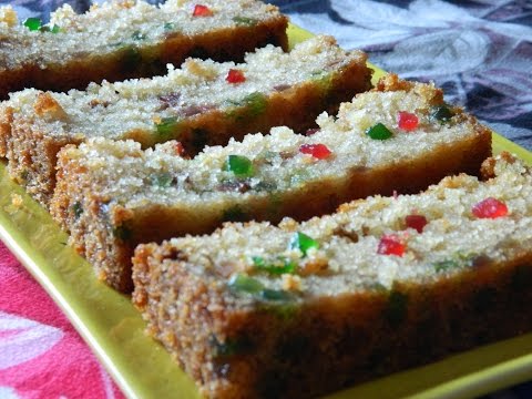 Eggless Tutti Fruity Rava /Semolina Cake / Iyenger Bakery Tutty Fruity Cake - By Food Connection Video