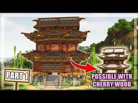 How to Build a Japanese Temple | Minecraft Tutorial [1/3]
