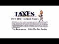 Tax Doctor Commercial Reverse