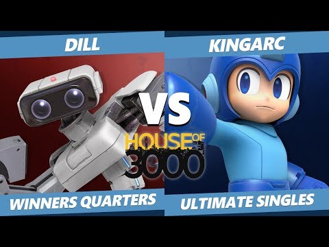 Smash Ultimate Tournament - Dill (ROB) Vs. KingArc (Mega Man) SSBU Xeno 151 Winners Quarters