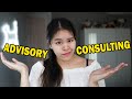 WATCH THIS BEFORE GETTING INTO ADVISORY Advisory Vs Consulting