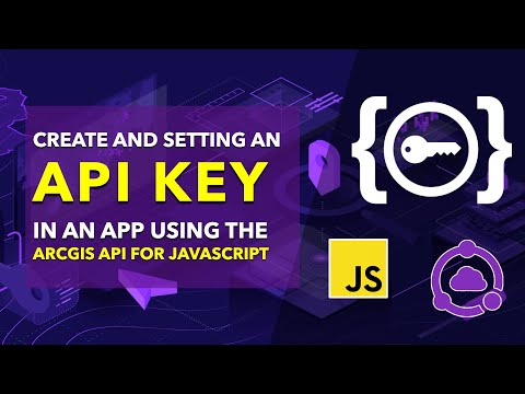 Using API Keys with the ArcGIS API for JavaScript
