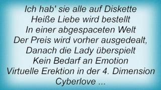 Falco - Cyberlove Lyrics