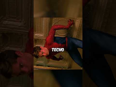 SPIDERMAN NO SE DIO CUENTA QUE LE COLGABA