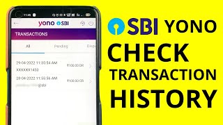 How to See Transaction History in YONO SBI App? | SBI Payment History