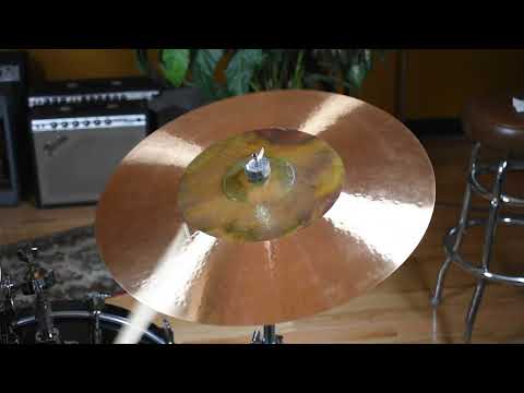 20" Seifried Original Hand Hammered B10 Ride Cymbal 1980g *Video* image 5