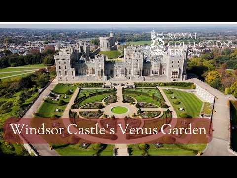 Watch Windsor Castle's Royal Garden Transform | New Venus Garden open to visitors in summer
