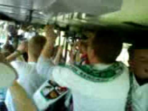 Chrobry - Gornik 2010 - w drodze na mecz 2