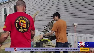 Volunteers help San Benito veteran by building new wheelchair ramp