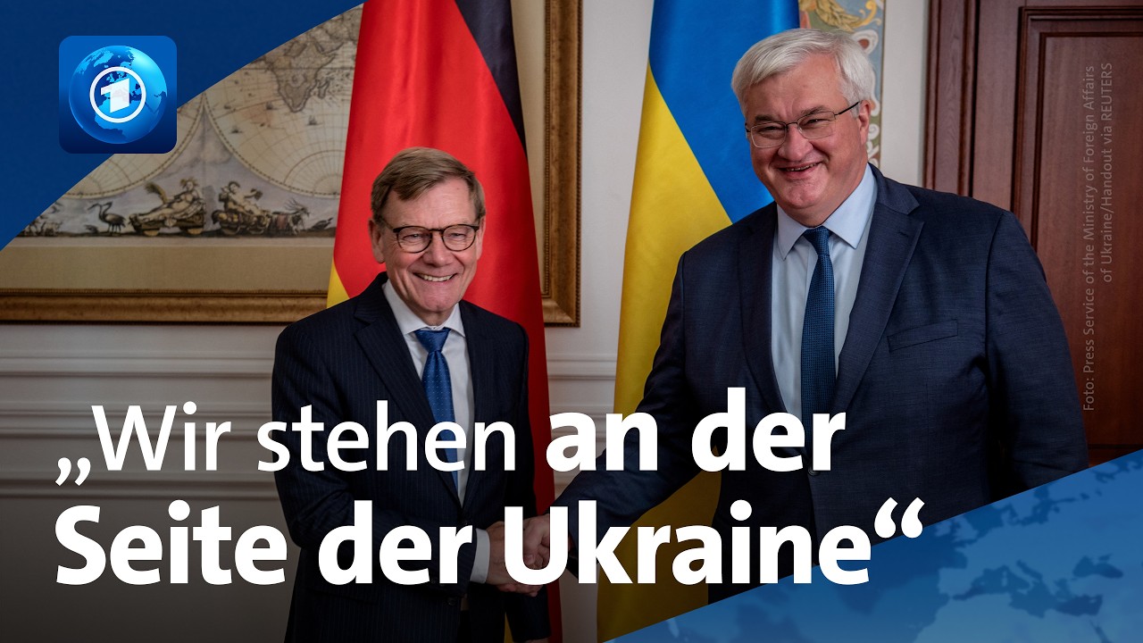 Außenminister Wadephul zu unangekündigtem Besuch in der Ukraine