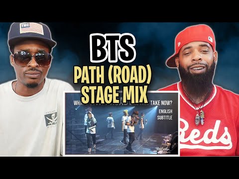 AMERICAN RAPPER REACTS TO -BTS - Path (Road) stage mix from the Red Bullet and the Wings