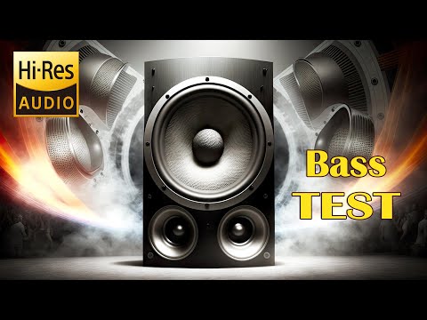 Hi-Res Audio 24 Bit/192Khz  Bass Test - Audiophile Art