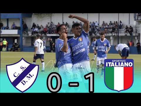 Primera C : DEPORTIVO MERLO 0 - 1 SPORTIVO ITALIANO (El Gol)