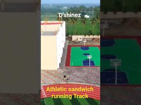 Athletics Running Track Flooring
