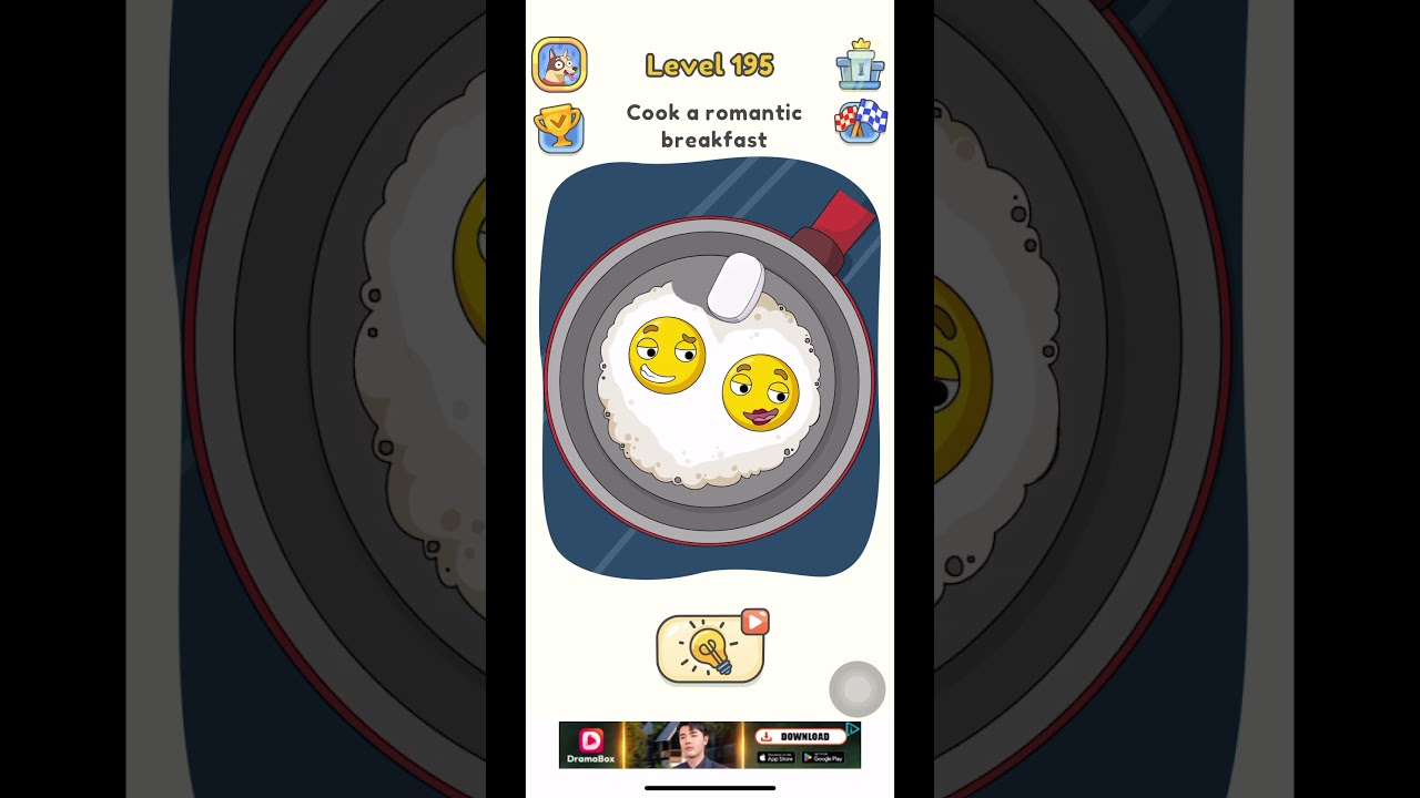 Cook a romemtic breakfast ❤️ DOP5 #gameplay #shorts