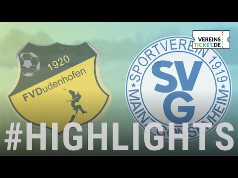 FV Dudenhofen - SV Gonsenheim I Herren Oberliga Rheinland-Pfalz/Saar 3. Spieltag 2025