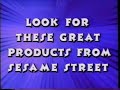Sesame Street Home Video Look For These Great Products Bumper 1998 1999