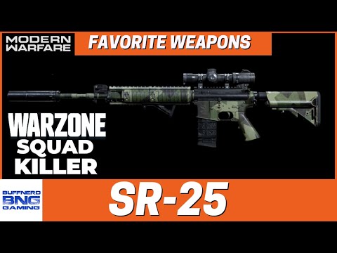 Knights Armament SR-25 Favorite Weapons - Call Of Duty Modern Warfare