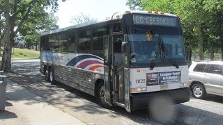 NJT MCI D4000 #7825 on the 166 to Cresskill (Inside) in HD