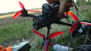 fpv drone finally repaired | with crash | 4k