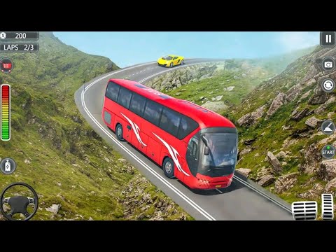 Mountain Climb Bus Racing 3D | Ultimate Offroad Bus Driving Simulator | Android Gameplay.