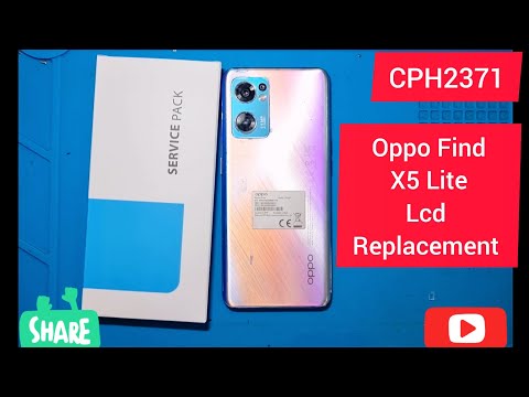 Oppo Find X5 Lite Screen Replacement #cph2371