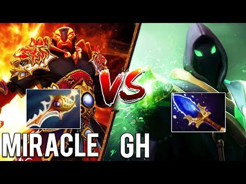 9k Miracle- Ember God vs. 9k gh Rubick God - Battle of Mind Games DOTA 2