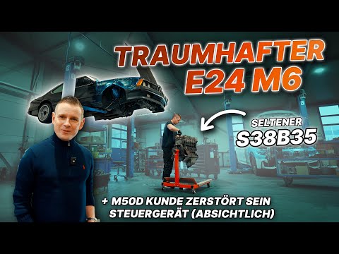Seltener BMW E24 M6 (S38) + Kunde ZERSTÖRT Steuergerät ABSICHTLICH + F20 M140i Motorüberholung (B58)