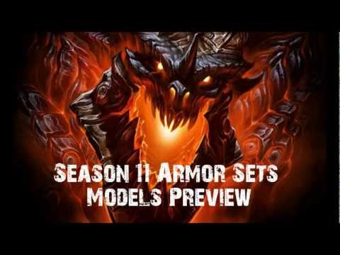 WoW Season 11 Armor Sets Models Preview