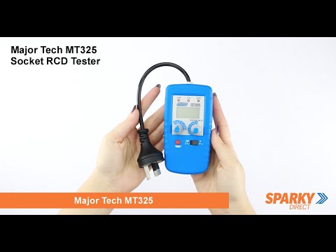 Major Tech MT325 | Socket RCD Tester