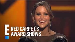 Download lagu The People's Choice for Favorite Movie Actress is Jennifer Lawrence | E! People's Choice Awards mp3