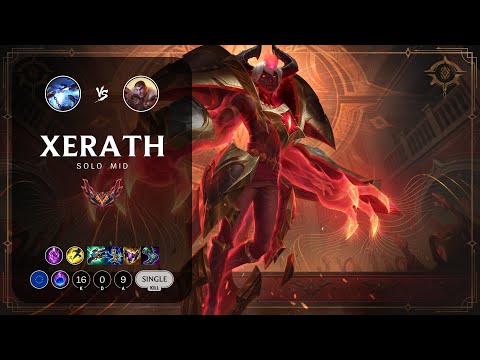 Xerath Mid vs Jayce - EUW Grandmaster Patch 14.2
