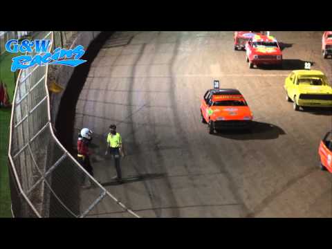 Junior Sedans: Brandon Atto Crash - Charlton Raceway